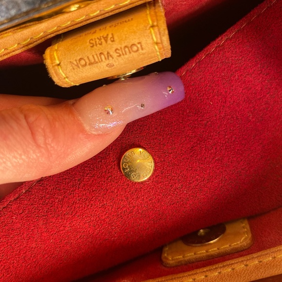 Louis Vuitton White Multi-Color Judy MM Bag - Picture 13 of 16